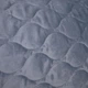 Покрывало MirSon №5052 Velor charm Dark Gray Двуспальный 180x210 см Велюр + Микрофибра (2200008376901) - изображение 4