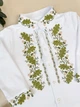 Сорочка-вишиванка для хлопчика Family Tradition інтерлок на ґудзиках 98 біла Дубовий листочок - зображення 3
