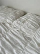 Комплект постільної білизни DreamCraftedBedding «Плин» молочний двоспальний 180x220 Сатин - изображение 1
