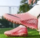 Футбольні сороконіжки Tezaz Soft Ground 40 рожевий (2106) - зображення 5