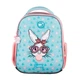 Рюкзак каркасный YES H-100 Funny Bunny 35х28х15 см Розово-голубой (559843) - изображение 2