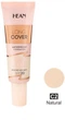 Тональная основа Hean Long Cover Waterproof Foundation SPF20 тон C2 Natural 25 мл (5907474497617) - изображение 2