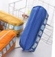 Тканевый детский пенал на молнии для ручек и карандашей Blue Bus стильный органайзер косметичка в форме автобуса для кистей / косметики / канцелярских принадлежностей, синий (105403645) - изображение 3