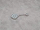 Срібна сережка для пірсингу пупка з тигровим оком. 6025.5 - зображення 3