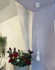 Светильник подвесной лофт E27 220В белый с LED-лампой 10W, провод 1м - изображение 2
