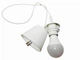 Светильник подвесной лофт E27 220В белый с LED-лампой 10W, провод 1м - изображение 9