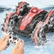 Машинка на радиоуправлении плавающая AToys Amphibsous 1200mAh перевертыш амфибия Красно-черный - изображение 2