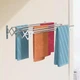 Сушилка для белья настенная складная Laundry 100*70 см металлическая - изображение 4