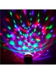 Лампа диско шар в патрон E27 Magic Football футбольный мяч с вращением RGB света на 360° - изображение 10