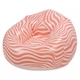 Надувное кресло мешок Fatboy Sofa 3 для отдыха на природе и дома до 150 кг Персиковый - изображение 3