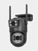 Уличная камера видеонаблюдения поворотная WIFI IP Smart V380 Pro 4G-IP66 2 независимых объектива 3MPx/3MP - изображение 8