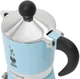 Гейзерная кофеварка Bialei Rainbow Light Blue 130 мл. 3 чашки Store - изображение 6