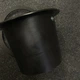 Нок-бокс для кофейных отходов врезной пластик VD Coffee черный 19.4 см - изображение 2