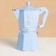 Гейзерная кофеварка Bialei Moka Exclusive 270 мл. 6 чашек Blue Store - изображение 7