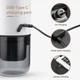 ICafilas Travel Espresso Maker беспроводная портативная кофеварка 2 в 1 Черная (059FCBCEF4BC) - изображение 5