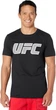 Футболка UFC Logo Stitch T-Shirt Color: Black (01BLK037B) M - изображение 1