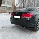 Накладка на задний бампер Chevrolet Cruze универсальный цвет черно серебристый - изображение 3