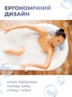 Подголовник для мытья головы в ванную на присосках 4D Air Mesh сетка + 100% полиэстер мононить 37,5х32х9 см белый (CV-013) - изображение 6