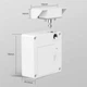 Мебельный RFID замок SEVEN LOCK SL-7733(white) - изображение 2