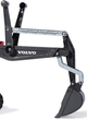 Толокар Rolly Toys Екскаватор Volvo rolly Digger (4006485421152) - зображення 3