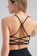 Жіночий Спортивний Топ З Ефектом Push Up Fitness Black S/M (8049588) - изображение 5