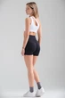 Жіночий Спортивний Топ З Ефектом Push Up На Одне Плече Yoga White L/XL (8049589) - изображение 3