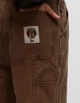 Чоловічий джинсовий комбінезон Patta Canvas Overalls Washed Brown L Коричневий - зображення 5