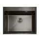 Мойка Mixxus MH5843 Nano-Black из нерж. стали (цвет графит) (MX1931) - изображение 1