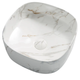 Раковина накладна Mixxus Premium DIVERSE-0104 MARBLE 370х370х135mm (MP6537) - изображение 1