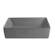 Раковина накладна Mixxus Premium QUADRO-0108 GRAY 550x390x145mm (MP6652) - изображение 7