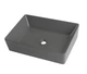 Раковина накладна Mixxus Premium QUADRO-0108 GRAY 550x390x145mm (MP6652) - изображение 8