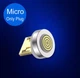 7-контактный магнитный коннектор Micro USB для быстрой зарядки и передачи данных - изображение 3