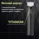 Триммер для волос и бороды VGR V-191 аккумуляторный с насадками, черный - изображение 3
