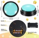 Звуковая кнопка для собак и кошек Pet Button с голосовой командой Малиновый 9×4.5 см - изображение 4