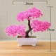Искусственный бонсай сакуры в горшке Pink Cherry Bonsai Розовый 26x19 см - изображение 6