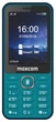 Кнопочный телефон для пожилых людей Maxcom MM814 Power Bank Function Type-C зеленый - изображение 1