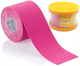 Тейп кінезіо Kinesio Tape Qmed (med0000527) Рожевий - зображення 1