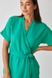 Сукня міді на запах з крепу Wear me M Зелений (трава) (14_24_432_5390) - изображение 3