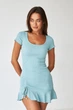 Плаття в рубчик Wear me M М'ята (14_24_435_5718) - зображення 2