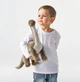 Велика м'яка плюшева іграшка IKEA JÄTTELIK Бронтозавр 55 см дитяча іграшка динозавр 304.711.69 - зображення 3