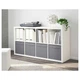 Оксамитова коробка для зберігання речей IKEA DRÖNA DRONA 33x38x33 см сірий органайзер для одягу білизни іграшок - зображення 5
