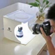 Лайткуб (фотобокс) Puluz PU5022 (24 х 23 х 22 см) в комплекте с 2 LED панелями белый - изображение 6