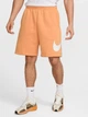 Шорты хлопковые длинные мужские Nike Sportwear CLUB BV2721-856 XL Оранжевые (197859203222) - изображение 1
