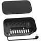 Listwa przeciwprzepięciowa Logilink CableBox 5 gniazda USB Type-A + USB Type-C 1.5 m Black (LPS282U) - obraz 2