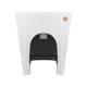 Биде напольное Qtap Crow 545х360х410 White QT05443370W - изображение 6