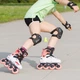 Роликовые коньки Rollerblade Apex platinum-coral 33-36 86B0751510-HD01 - изображение 6
