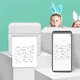 Детский принтер моментальной печати C19 аккумуляторный с Bluetooth подключением Бело-зеленый (127-14-17129) - изображение 6