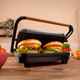 Grill Cecotec Rock'nGrill 1200 Wood Czarny - obraz 3