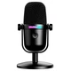 Мікрофон ігровий Onikuma USB Condenser Gaming Microphone M830 з RGB підсвіткою Black - зображення 1