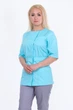 Куртка медицинская женская кнопки 56р. № 3802 Коттон - изображение 2